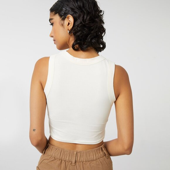 *Ardene Graphic Ultra-Cropped Muscle Tank Top - Picture 3 of 8